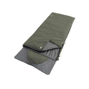 OUTWELL Vreća za spavanje Contour Dark Olive sa rajsferšlusom sa leve strane