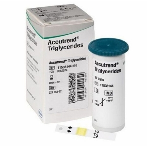 Roche Accutrend® Plus tračice za trigliceride (25 komada)