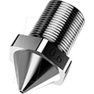 3D štampa, čelična mlaznica, 0,6 mm, za Creator 3P/4/Guider 3/3+ , 6970152950222