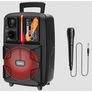 Hoco bežični zvučnik sa mikrofonom, bluetooth, FM, USB, AUX, BS37 dancer