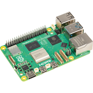 Raspberry Pi 5 B, 4x 2.4 GHz, 4 GB RAM, WLAN/ BT