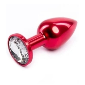 Metalni analni plug Crveni, Veličina S, 134118