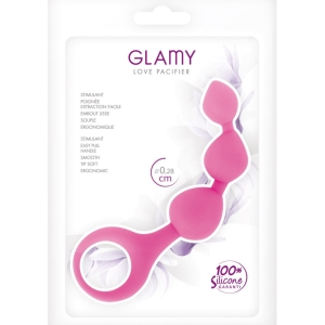 Silikonske analne kuglice, Love Pacifier, 570006