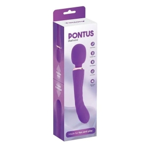 Dupli Wand vibrator, Pontus Dual Lila, 2001100