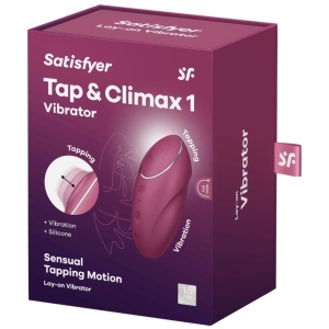 Stimulator klitorisa, SATISFYER Tap&Climax, 4046006