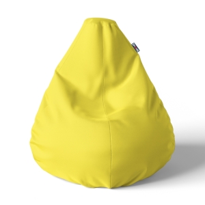 Žuti lazy bag, jednobojni šoteks, 010-203