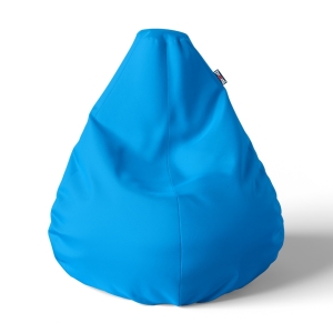 Plavi lazy bag, jednobojni šoteks, 010-221