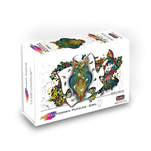 Drvena Slagalica Sova, 0065-04