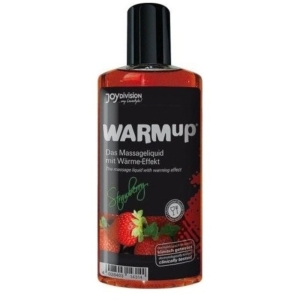 JoyDivision warm up ulje za masažu sa grejućim efektom sa mirisom jagode (150ml), 143144