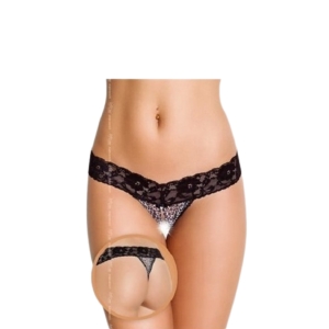 SoftLine leopard tanga veš za žene, S/M, 473