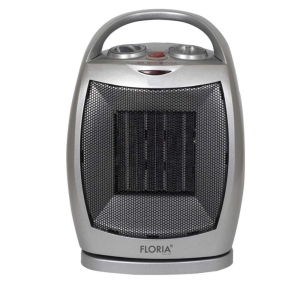 Zilan siva keramička rotirajuća grejalica, 1500W, ZLN6188