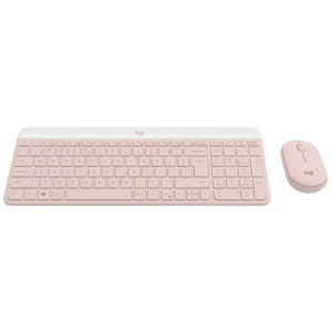 LOGITECH MK470 Wireless Desktop US Roze tastatura + miš, TAS01242