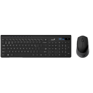 GENIUS SlimStar 8230 Wireless USB YU crna tastatura+ miš, TAS01291