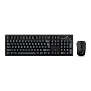 GENIUS Smart KM-8101 Wireless USB US crna tastatura + miš, TAS01225