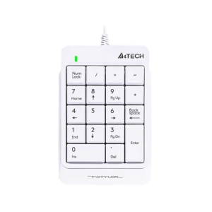 A4 TECH FK13P FSTYLER Numerička USB bela tastatura, TAS01442